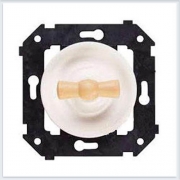 Bironi перекрестный выключатель, цвет белый, Коллекция шедель B3-203-21